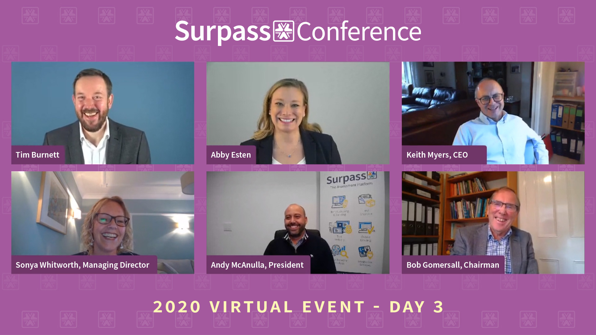 Surpass Conference 2020 Virtual Event - Day 3