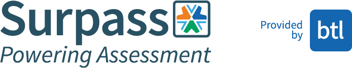 Surpass, Powering Assessment is provided by BTL